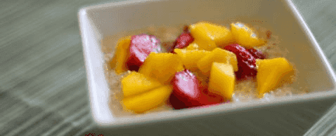 Recetas Fáciles y Saludables - Muesli con Mango y Fresa